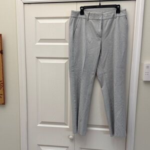 Talbots gray and white Women's Trousers